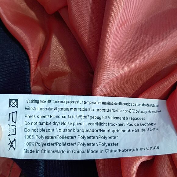 Zeagoo Lightweigh Satiny Bomber Jacket Olive Green Windbreaker Women's XL - Picture 6 of 8